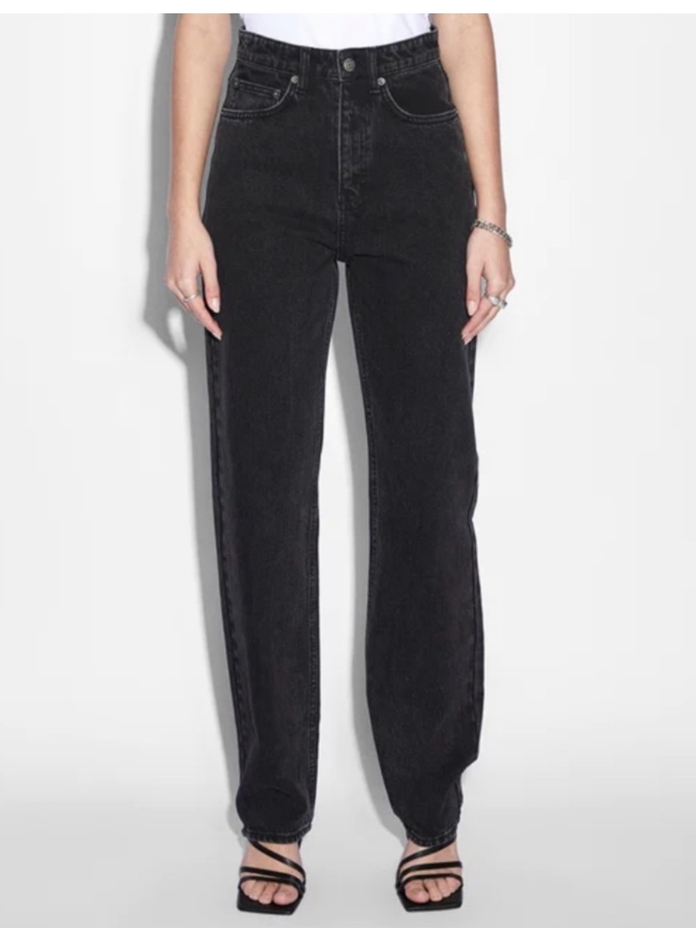 Ksubi Playback Straight-Leg Jeans - Noir Black